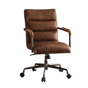 Buo Leather Executive Office Chair - Retro Brown