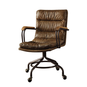 Buo Leather Executive Office Chair - Vintage Tan