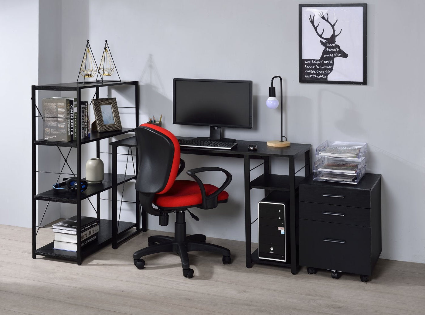 Selfoss 2 Tier Office Desk