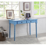Holmavik Office Desk/Console Table - Blue