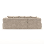 Maya All Foam Sectional - Taupe