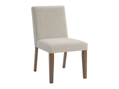 Biscotti Upholstered Dining Chair - Light Brown, Grey