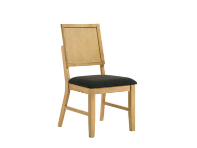 Madelyn Dining Side Chair - Natural Pine, Black