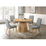 Mikael Round Dining Table - Light Oak