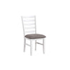 Breeze Side Chair - White, Grey