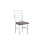 Breeze Side Chair - White, Grey
