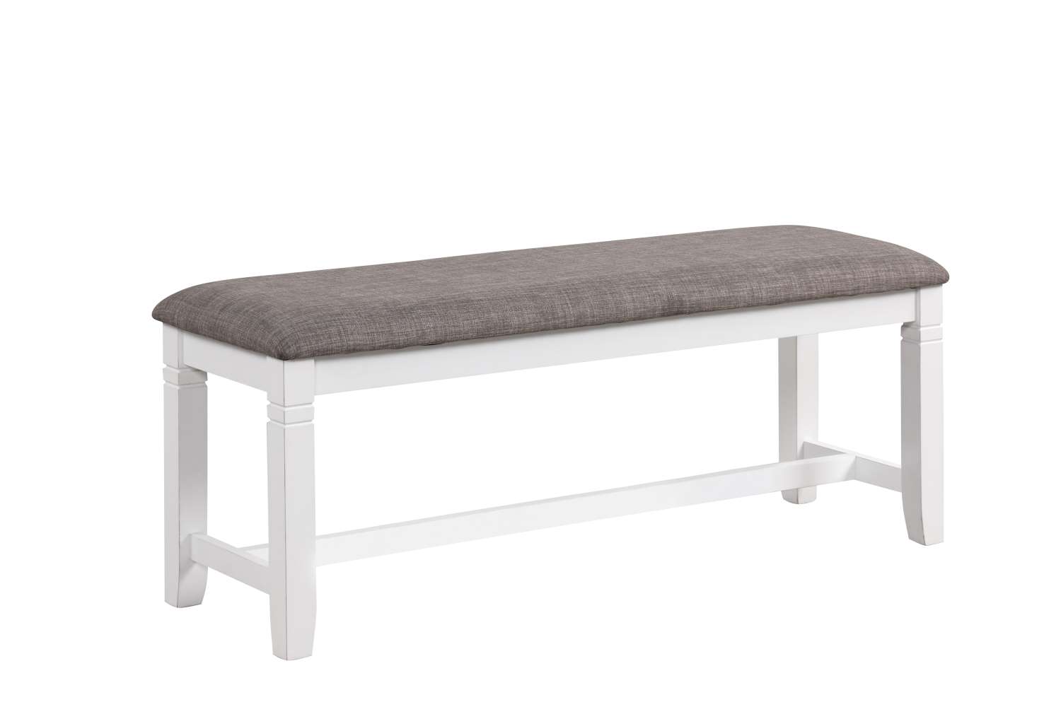 Breeze Bench - White, Grey