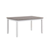 Breeze Dining Table - White, Grey