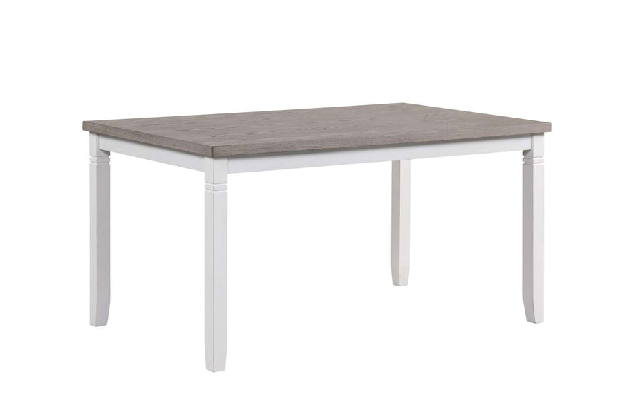 Breeze Dining Table - White, Grey