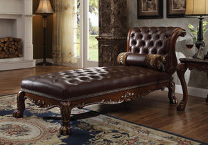 Constantine Chaise - Cherry Oak