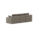 Soho All Foam Sectional - Brown