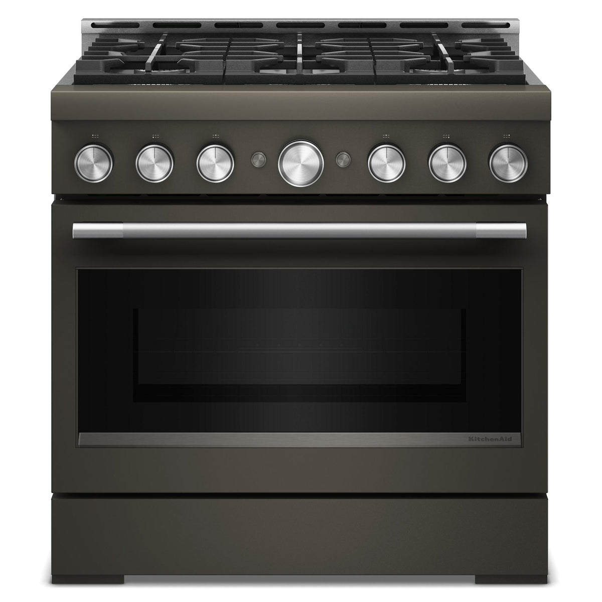 KitchenAid Black Ore Slide-In Gas Range (5 cu. ft.) - KFGS936SBE