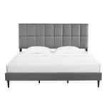 Sasha 3-Piece King Bed - Grey