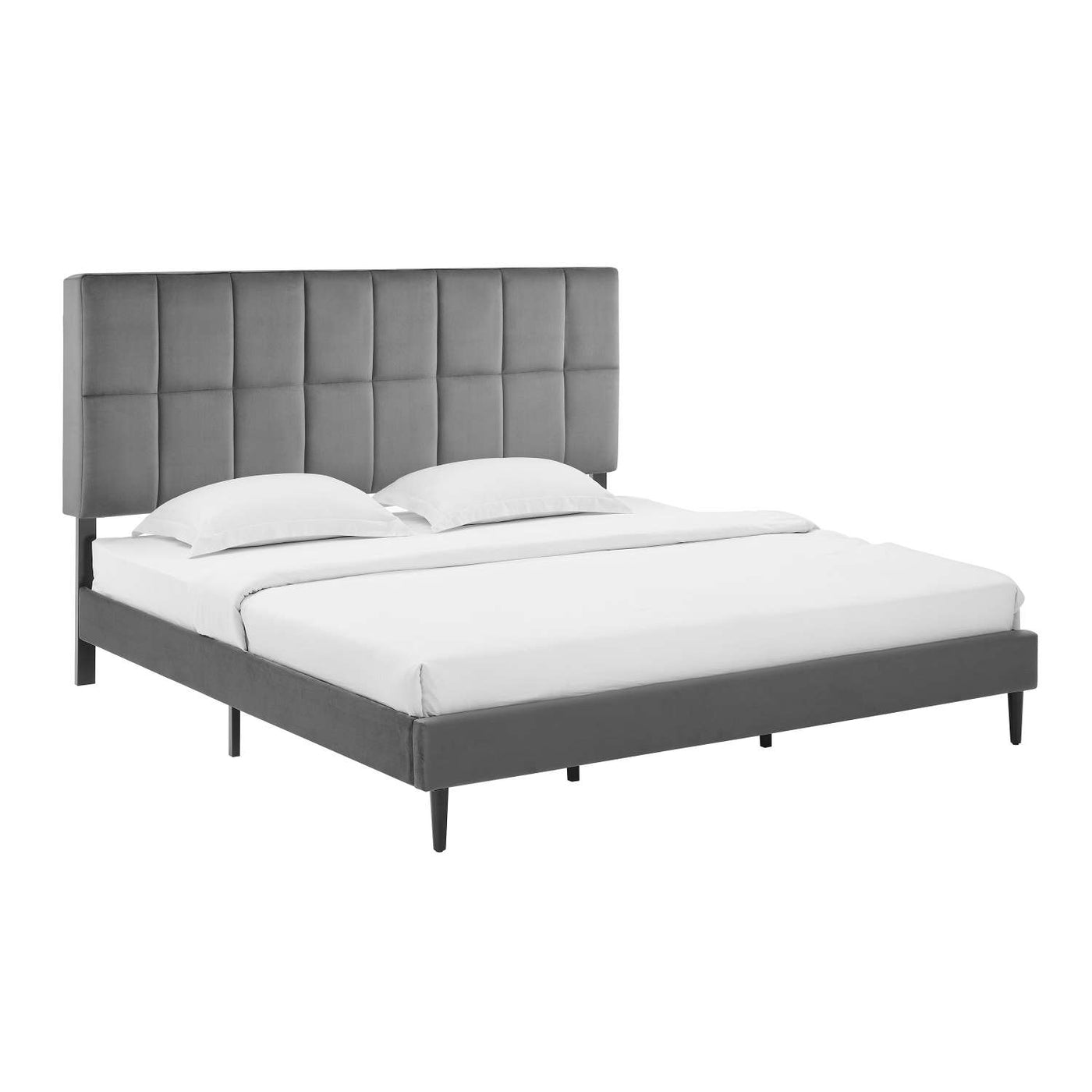 Sasha 3-Piece King Bed - Grey