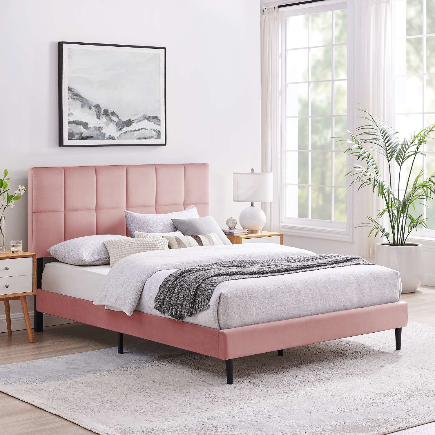 Full outlet bed pink