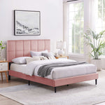 Sasha 3-Piece Queen Bed - Pink