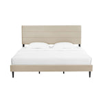 Nori 3-Piece King Bed Beige Leon's