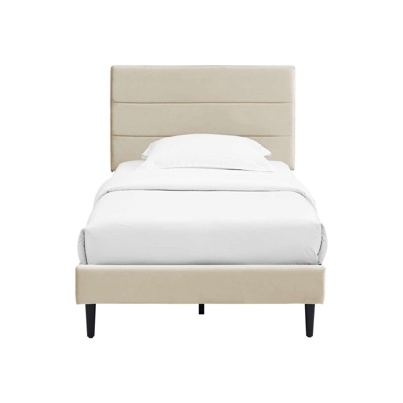Nori 3-Piece Twin Bed - Beige
