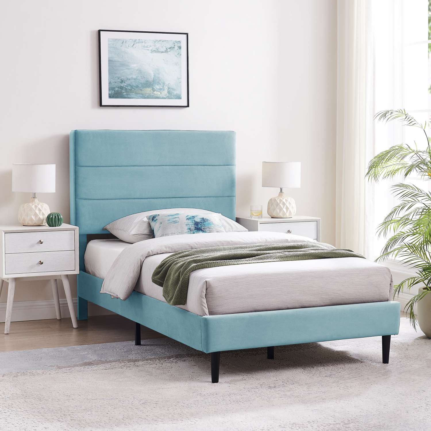 Nori 3-Piece Twin Bed - Teal