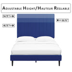 Kalina 3-Piece Full Bed - Blue