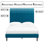 Kalina 3-Piece Full Bed - Sea Green