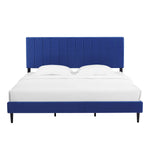 Kalina 3-Piece King Bed - Blue