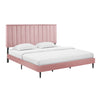 Kalina 3-Piece King Bed - Pink