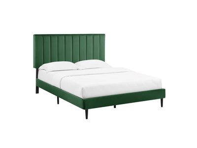 Kalina 3-Piece Full Bed - Forest Green