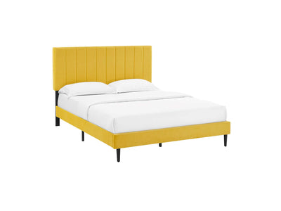 Kalina 3-Piece Full Bed - Mustard