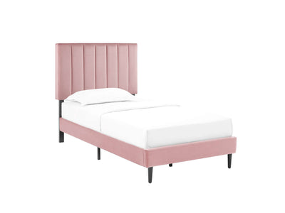 Kalina 3-Piece Twin Bed - Pink