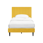 Kalina 3-Piece Twin Bed - Mustard