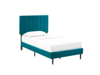 Kalina 3-Piece Twin Bed - Sea Green