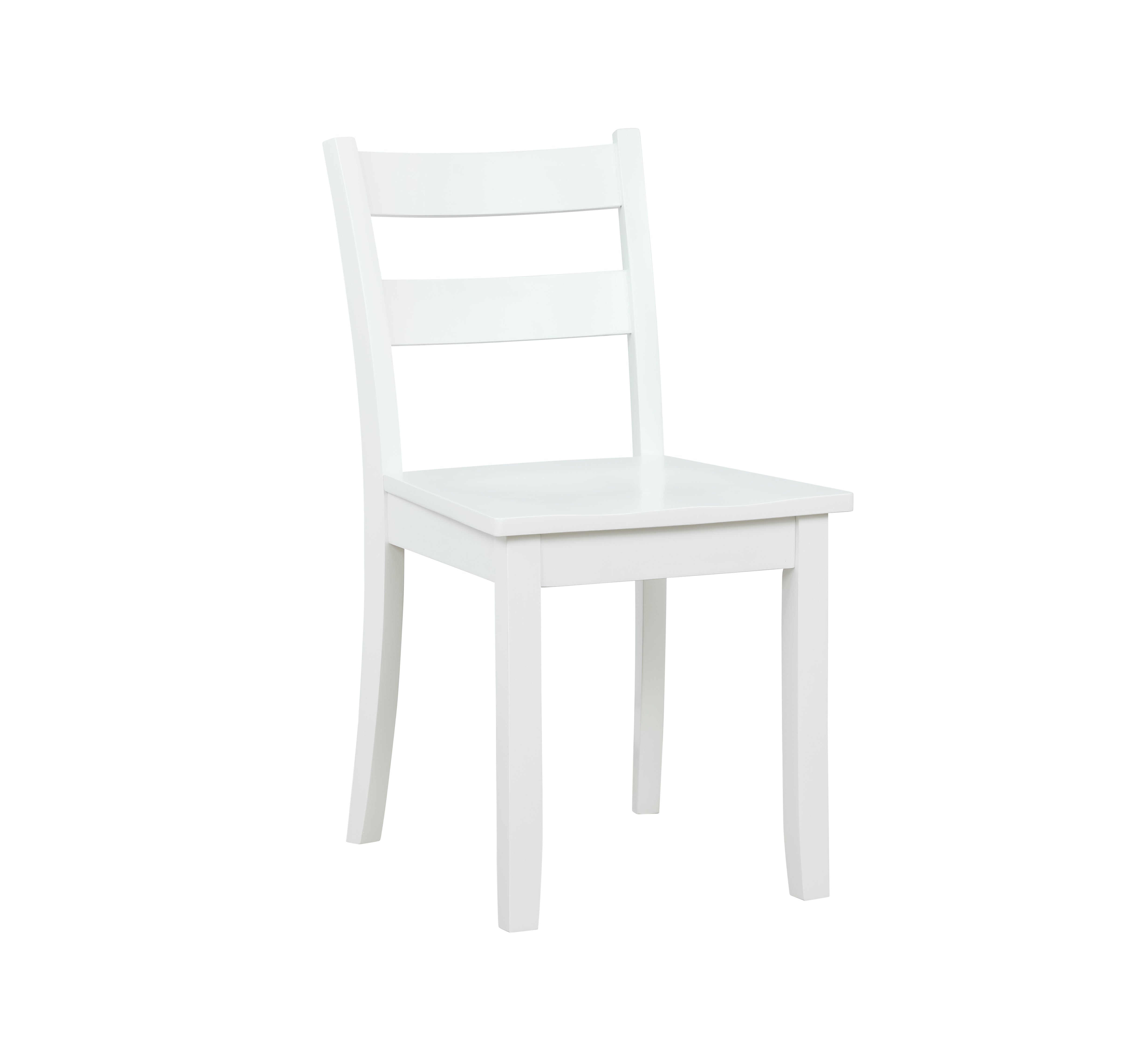 Florian 5-Piece Square Drop Leaf Dining Set - White