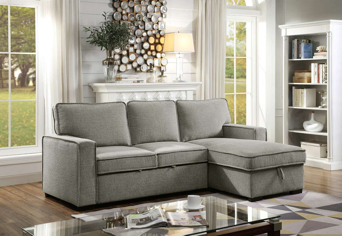 Poppy PopUp Sofa Bed Grey Leon's