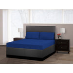 Nilus Twin Sheet Set - Navy