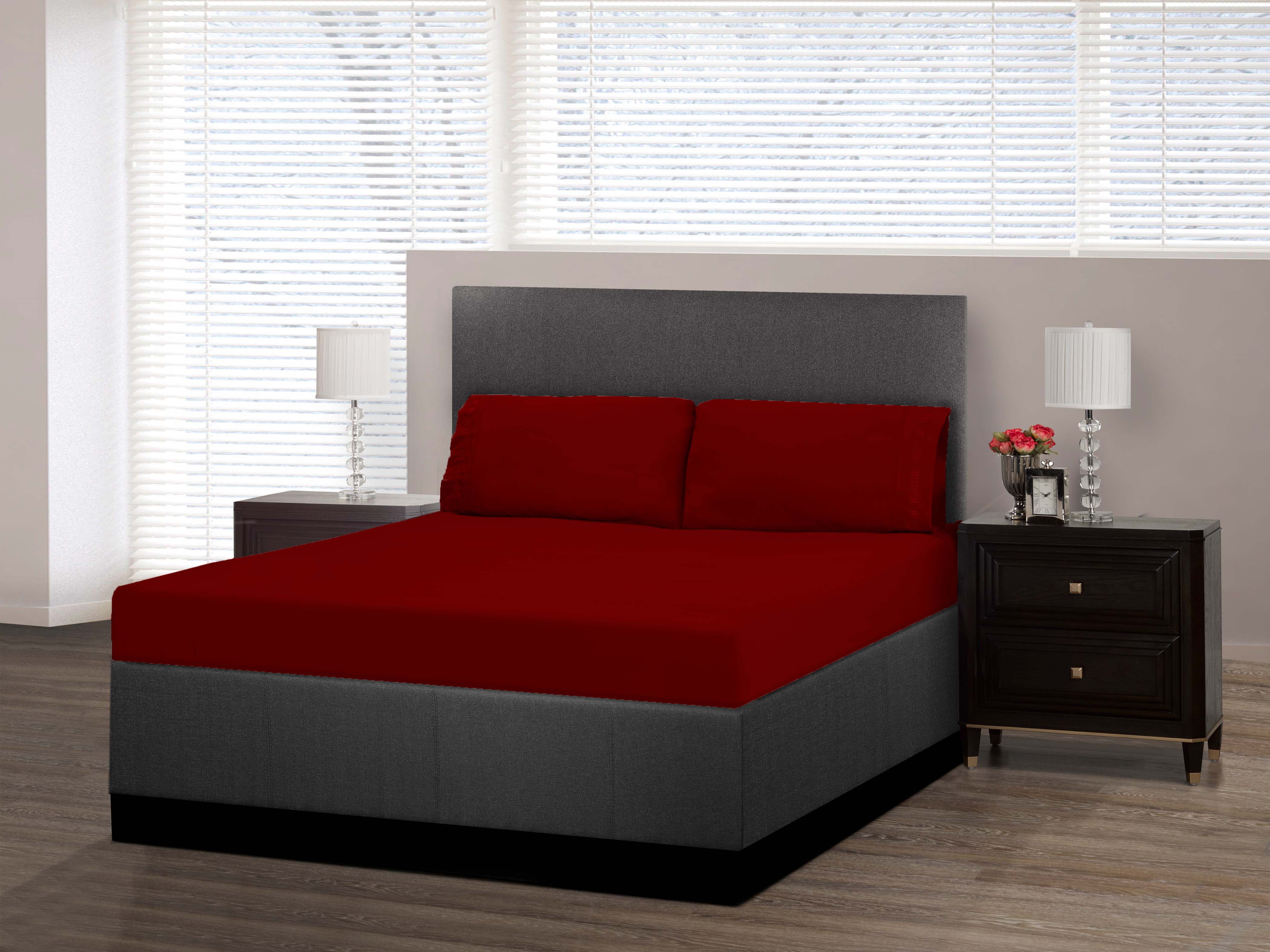 Nilus King Sheet Set - Red