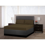 Nilus Twin Sheet Set - Brown