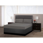 Nilus Queen Sheet Set - Dark Grey