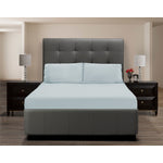Nilus Queen Sheet Set - Light Blue