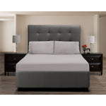 Nilus Twin Sheet Set - Light Grey