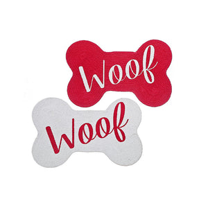 Capacho Braided Cotton Woof Pet Door Mat - Grey
