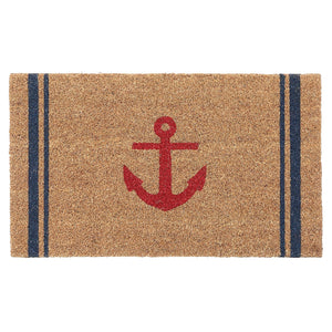 Capacho Coir Anchor Door Mat - Bronze