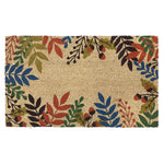 Capacho Coir Autumn Leaves Door Mat - Multi-Colour