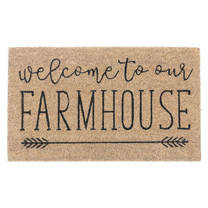 Capacho Coir Farmhouse Door Mat - Multi-Colour