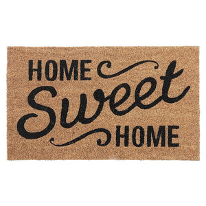 Capacho Coir Sweet Home Door Mat - Bronze