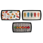 Capacho Autumn Printed Boot Tray - Set of 3 - Multi-Colour
