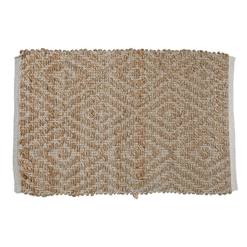 Capacho Jute Diamond Rug  Mat - Bronze