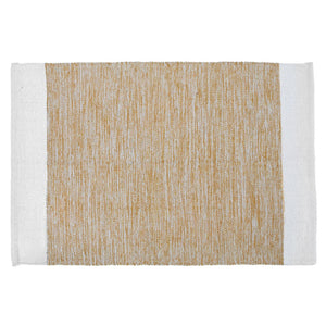 Capacho Cotton Rug Mat - Gold