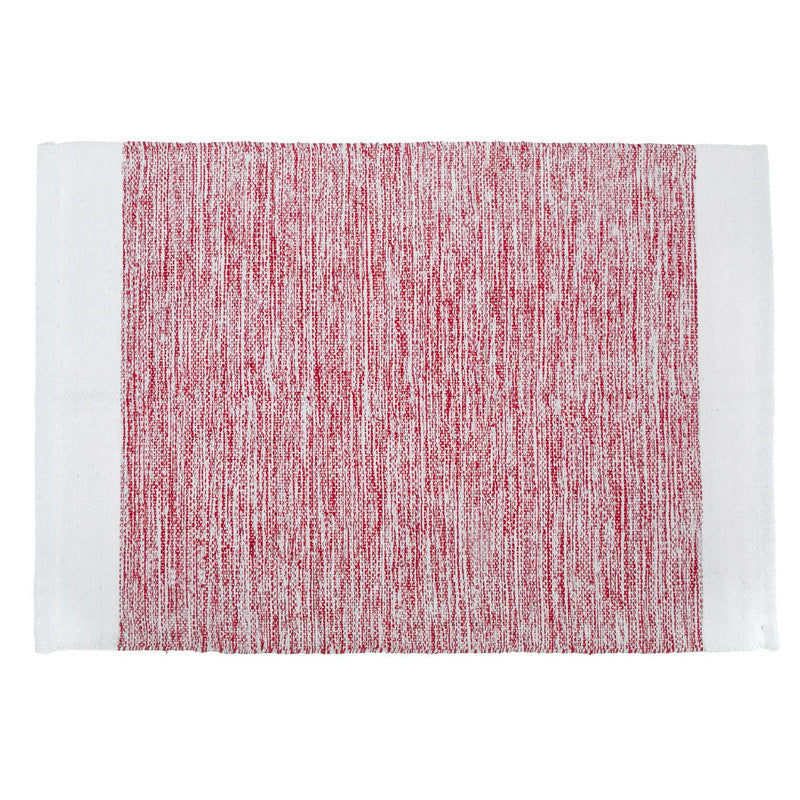Capacho Cotton Rug Mat - Red
