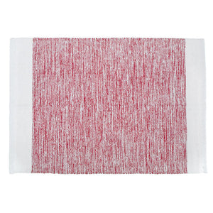 Capacho Cotton Rug Mat - Red